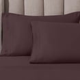 thumbnail image 1 of Superior 1000 Thread Count Egyptian Cotton Pillowcases Soft Breathable Set of 2, Plum, King, 1 of 5
