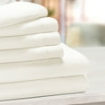 thumbnail image 1 of Superior 1000 Thread Count 4-Piece 4-Piece Classic Ivory Cotton Blend Sheet Set, Full, 1 of 5