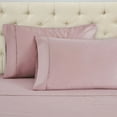 thumbnail image 1 of Superior 1400-1500 Thread Count Cotton Blend Pillowcase, Set of 2, King, Lavender, 1 of 6