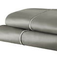 thumbnail image 1 of Superior 1500 Thread Count Cotton Pillowcase Set, Grey, Standard, 1 of 4