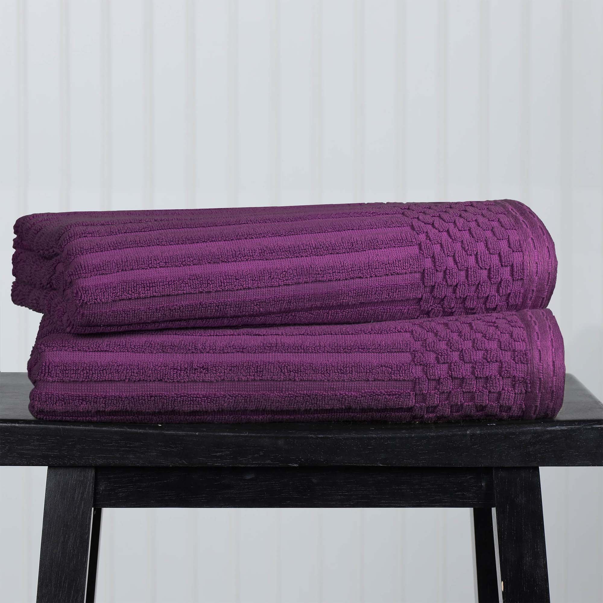 Plum bath sheets hotsell