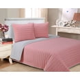 thumbnail image 1 of Superior 200 Thread Count Cotton Quilt Set, Twin, Pink, 1 of 5