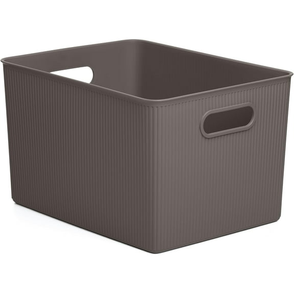 Superior 22 L Ribbed Storage Bin Root