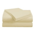 thumbnail image 1 of Superior 3-Piece Ultra-Soft Microfiber Deep Pocket Bed Sheet Set, Twin, Beige, 1 of 5