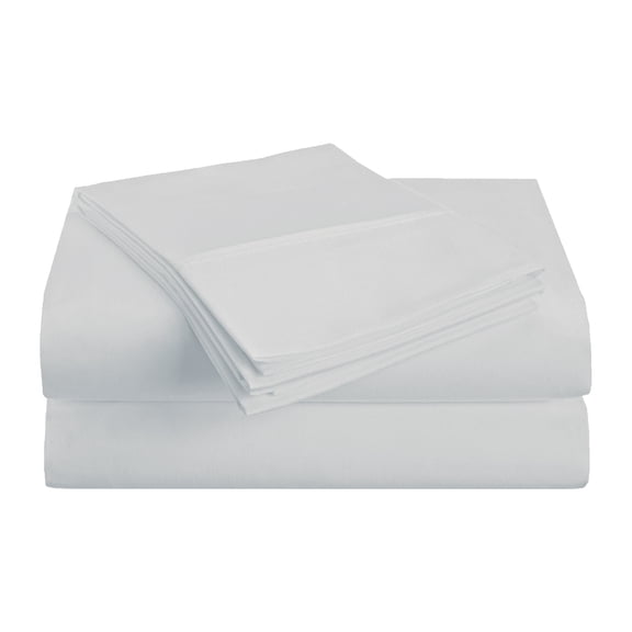 Superior 3-Piece Ultra-Soft Microfiber Deep Pocket Bed Sheet Set, Twin, Chrome