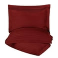 thumbnail image 1 of Superior 300 Thread Count Duvet Cover Set, Burgundy, King/ California King, 1 of 5