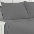 thumbnail image 1 of Superior 4-Count 150 GSM Grey Cotton Flannel Sheet Set, Queen, 1 of 4