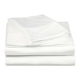 thumbnail image 1 of Superior 4-Piece Classic 530 Thread Count White Egyptian Cotton Sheet Set, King, 1 of 6