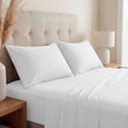 thumbnail image 1 of Superior Cotton Blend 800 Thread Count Sheet Set, Split King, White, 1 of 8