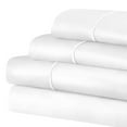 thumbnail image 1 of Superior 4-Piece Cotton 1500 Thread Count White Sheet Set, King, 1 of 5