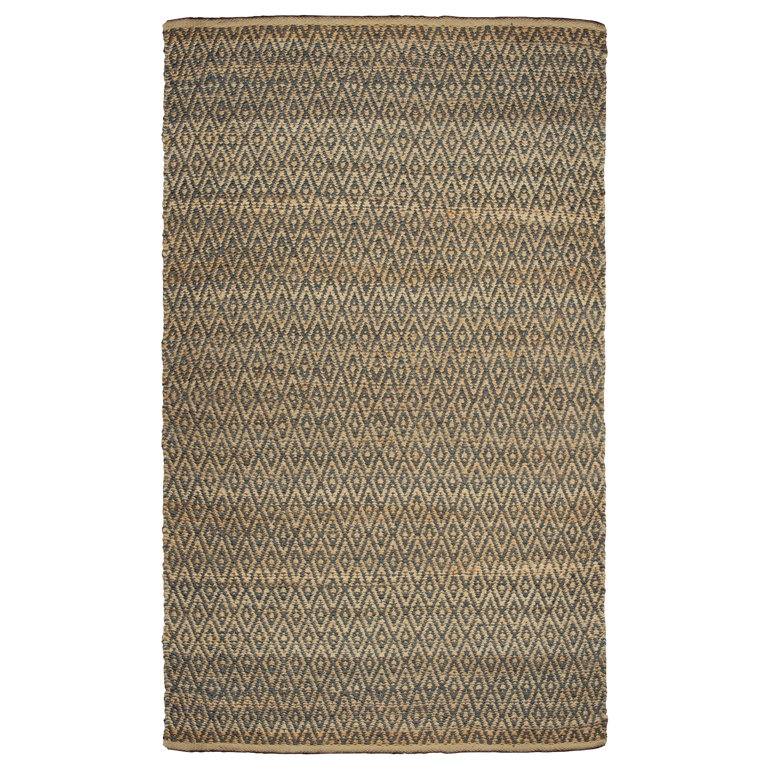 Blue Jute Runner with Rug Pad - FT Styles ~ For You & Your Home