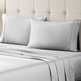 thumbnail image 1 of Superior 400 Thread Count Chrome Egyptian Cotton Pillowcase Set, King, 1 of 5