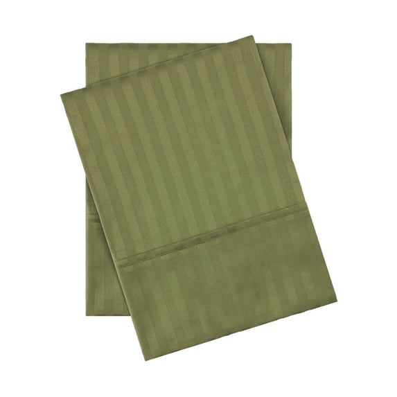 Superior 400 Thread Count Egyptian Cotton Pillowcase Set, Sage, King