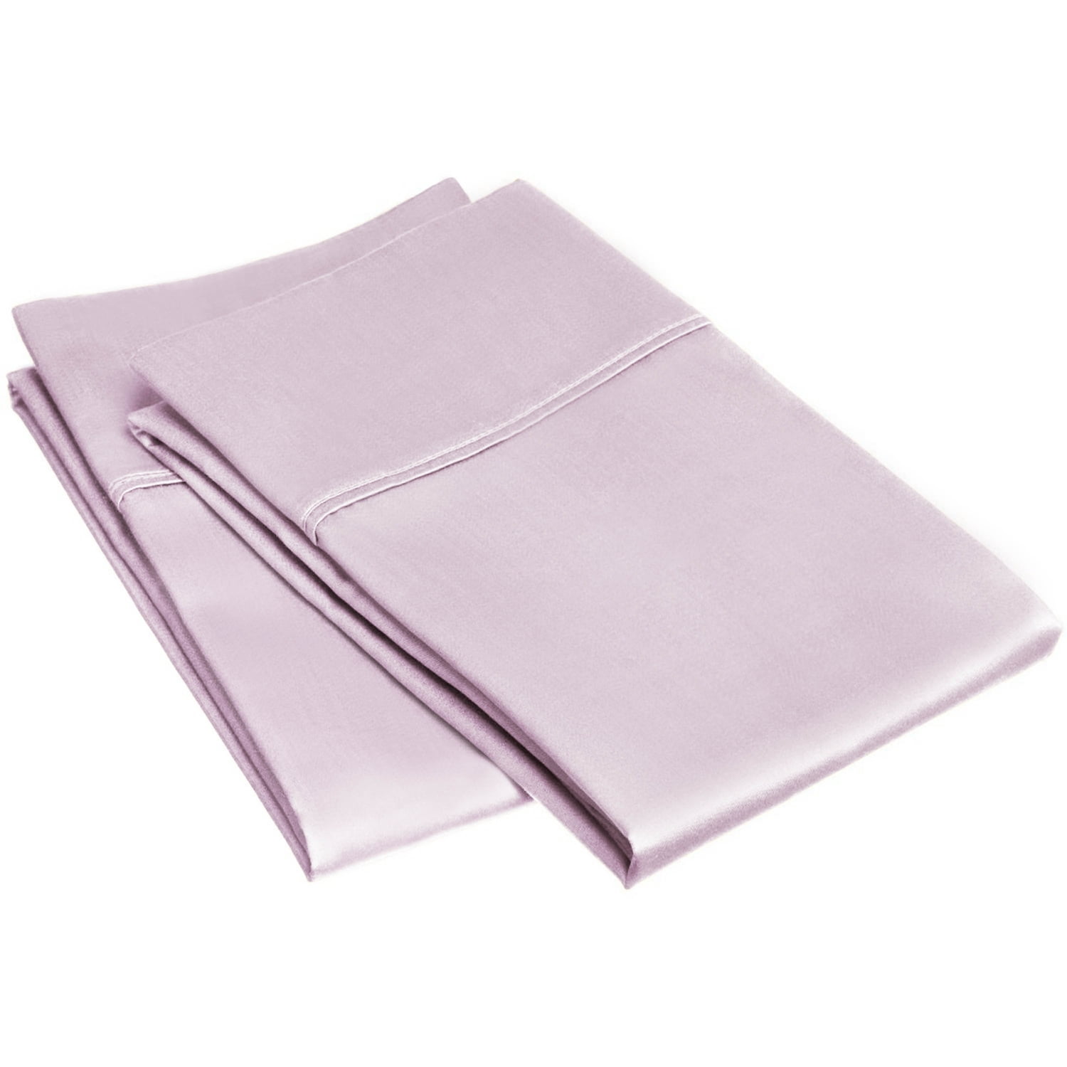 Superior 400 Thread Count Lilac Egyptian Cotton Pillowcase Set, King