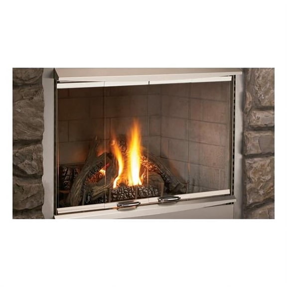 Superior 42 in. Brushed Stainless Deluxe Hood Kit for VRE4342 Fireplaces