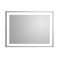 thumbnail image 1 of Superior 48"W x 36"H Rectangular Frameless Anti-Fog Wall Bathroom Vanity Mirror in Silver, 1 of 7