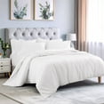 thumbnail image 1 of Superior 5-Piece Rayon From Bamboo White Sheet Set, Split King, 1 of 4