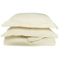 thumbnail image 1 of Superior 500 Thread Count Duvet Cover Set, Full/ Queen, Ivory, 1 of 3
