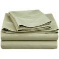 thumbnail image 1 of Superior Cotton Blend 600 Thread Count Sheet Set, Full, Sage, 1 of 3