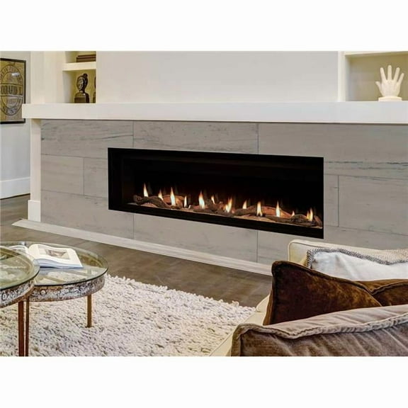 Superior DRL6072TEN 72 in. DRL6000 Series Direct Vent Linear Fireplace - F4391 - Natural Gas