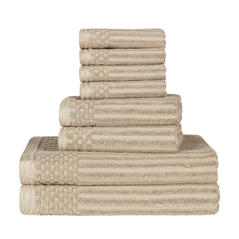 https://i5.walmartimages.com/seo/Superior-8-Piece-100-Cotton-Solid-and-Checkered-Border-Bath-Towel-Set-Ivory_eb203610-7e3f-4ced-bac0-28ce03a50558.d8f24d38bd2645f31bdbac4b6b5c0524.jpeg?odnHeight=768&odnWidth=768&odnBg=FFFFFF