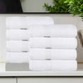 thumbnail image 1 of Superior Franklin Cotton Hand Towels, Set of 8, Black, 1 of 10