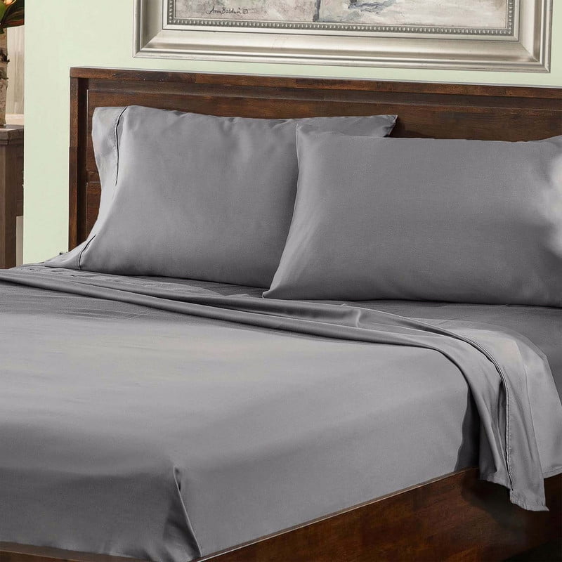 Rust Twin XL Cotton Polyester Deep Pocket Sheet Set