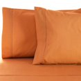 thumbnail image 1 of Superior Cotton Blend 800 Thread Count Pillowcase Set of 2, Standard Size, Rust, 1 of 3