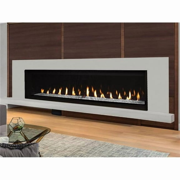 Superior DRL6084TEN 84 in. DRL6000 Series Direct Vent Linear Fireplace - F4396 - Natural Gas