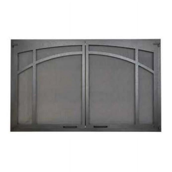 Superior ASD3628-TI Textured Iron Arched Screen Door