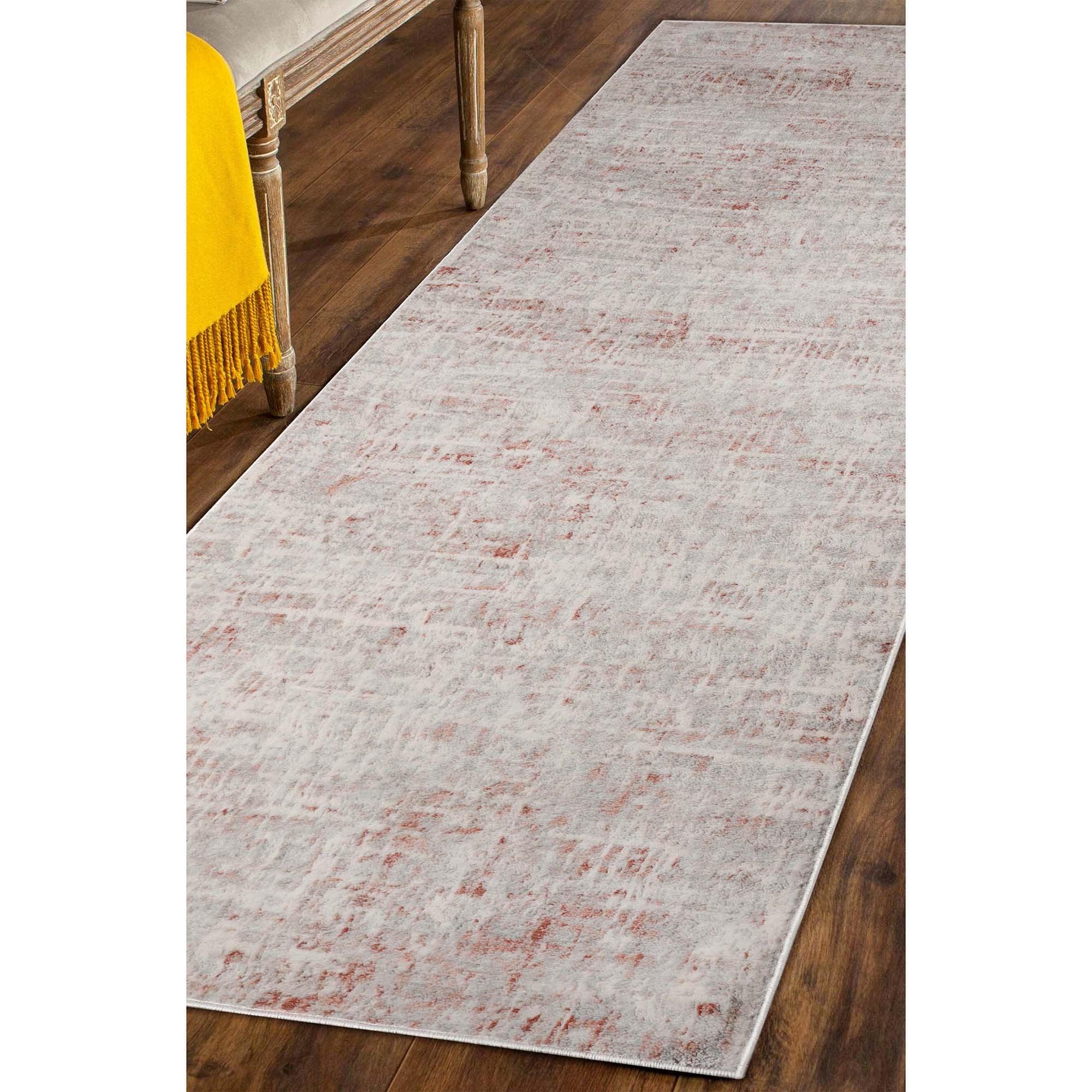 Superior Acer Distressed Abstract Runner Rug, 2' 7