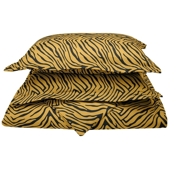Superior Animal Print Duvet Cover Set, Full/ Queen, Leopard