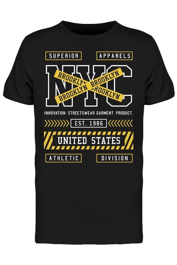 Superior Apparels: Nyc Brooklyn T-Shirt Men -Image by Shutterstock, Male 3X-Large