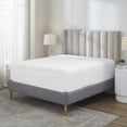 thumbnail image 1 of Superior Apus 100% Cotton 18" Deep Pocket Fitted Sheet, Queen, White, 1 of 8