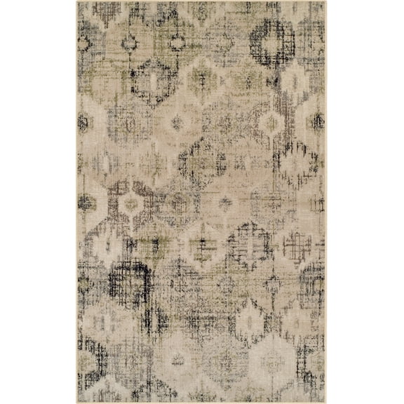Superior Arabella Neutral Indoor Large Area Rug, Beige, 8' x 10'