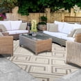 thumbnail image 1 of Superior Ares Modern Indoor/ Outdoor Area Rug, 5' 2" x 7' 2", Slate, 1 of 9