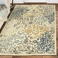 thumbnail image 1 of Superior Ariza Floral Indoor Area Rug, 5' x 8', Ivory, 1 of 5