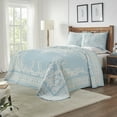 thumbnail image 1 of Superior Bedspread Set, Twin, Aqua, 2 Piece, 1 of 4