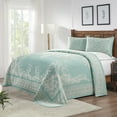 thumbnail image 1 of Superior Bedspread Set, Twin, Green, 2 Piece, 1 of 4