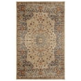 thumbnail image 1 of Superior Beige 7 ft. 10 in. x 10 ft. Floral Medallion Indoor Area Rug, 1 of 7