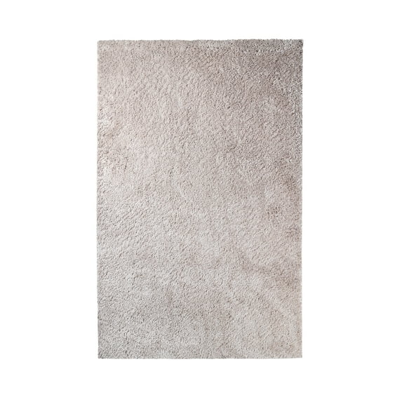 Superior Berlin Indoor Plush Shag Area Rug, 5' x 8', Beige
