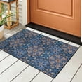 thumbnail image 1 of Superior Boho Floral Indoor Outdoor Area Rug, 2' x 3', Blue, 1 of 7