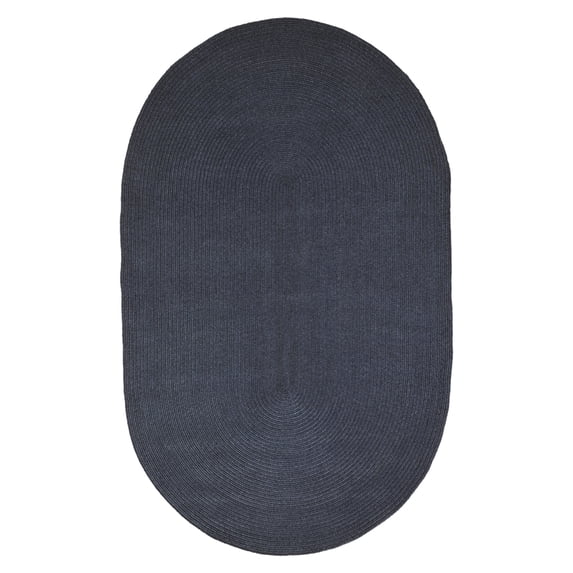 Superior Braided Indoor/ Outdoor Area Rug, 4' x 6', Fog Green