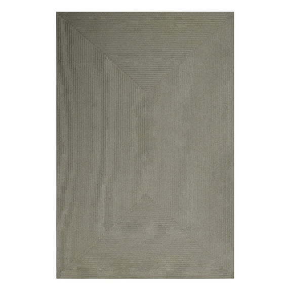 Superior Braided Indoor/ Outdoor Area Rug, 5' x 8', Black