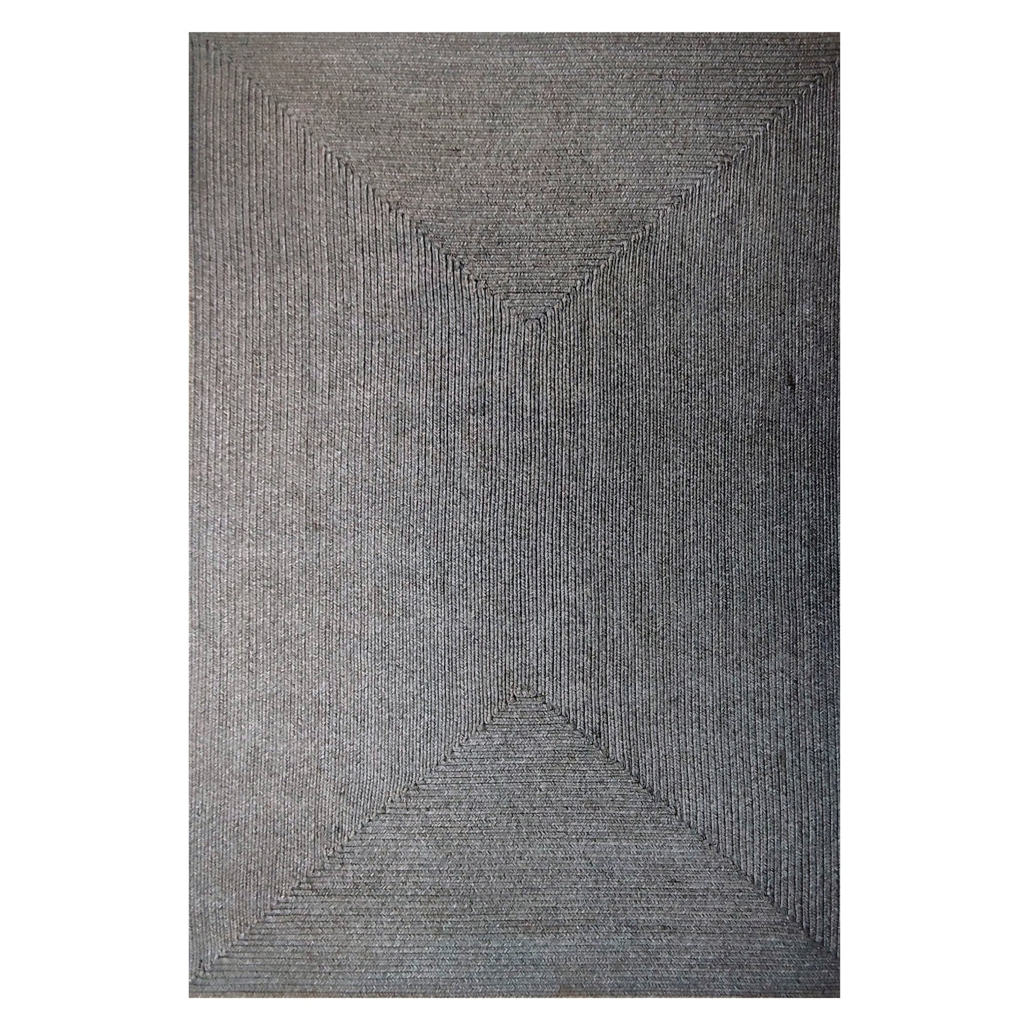 Superior Braided Indoor/ Outdoor Area Rug, 5' x 8', Brick