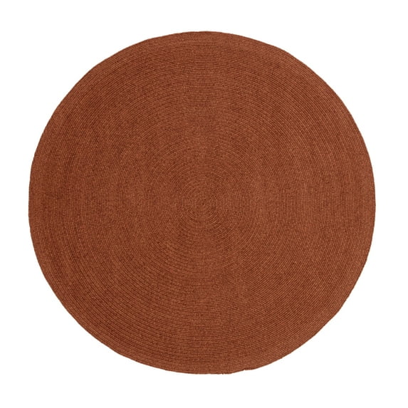 Superior Braided Indoor/ Outdoor Area Rug, 5' x 8', Cocoa