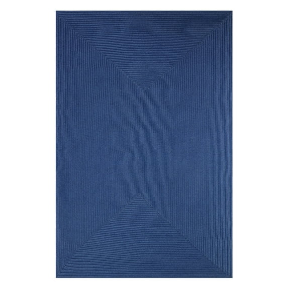 Superior Braided Indoor/ Outdoor Area Rug, 6' Round, Canvas