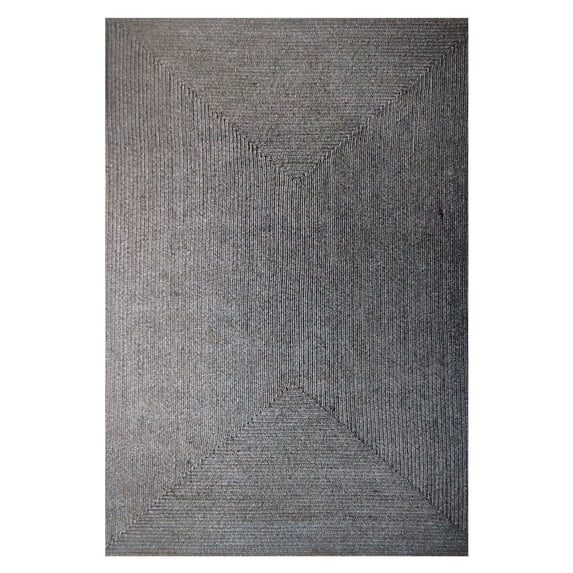 Superior Braided Indoor/ Outdoor Area Rug, 8' x 10', Burgundy