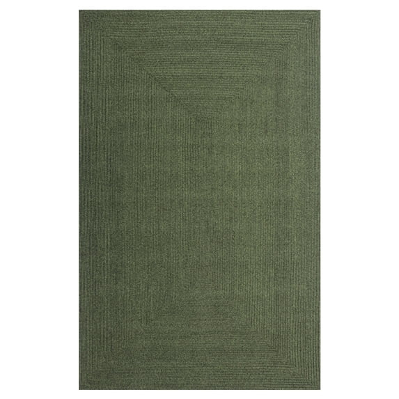 Superior Braided Indoor/ Outdoor Area Rug, 8 x 10, Lagoon Breeze
