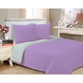 thumbnail image 1 of Superior Brandon Soft Cotton Striped Quilt Set, 1 of 5